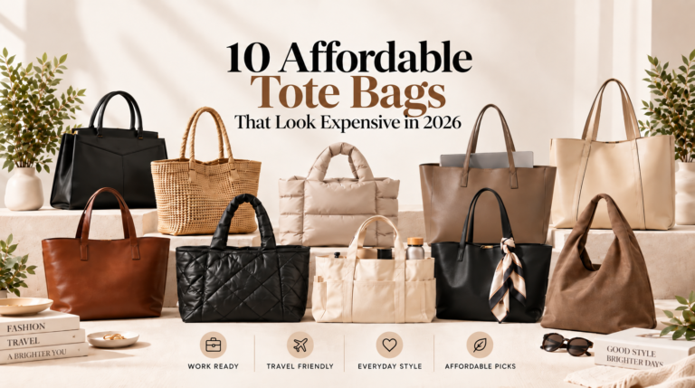 10 affordable tote bags that look expensive in 2026