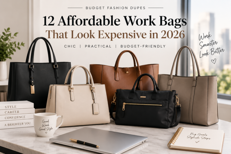 12 affordable work bags that look expensive in 2026